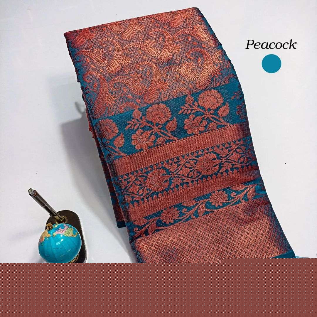 SANPURNA SILK BY ASLIWHOLESALE DESIGNER SOFT ZARI SILK SAREES