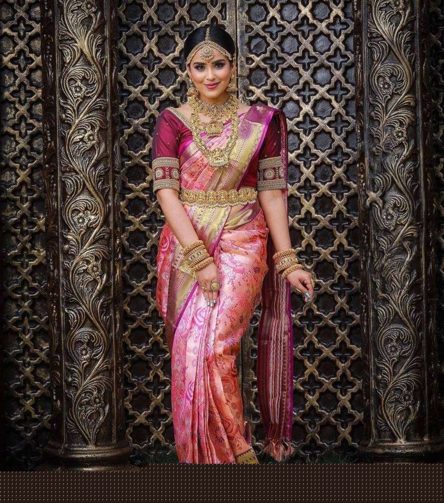 SAPTAPADI SILK BY ASLIWHOLESALE DESIGNER SOFT LITCHI SILK SAREES