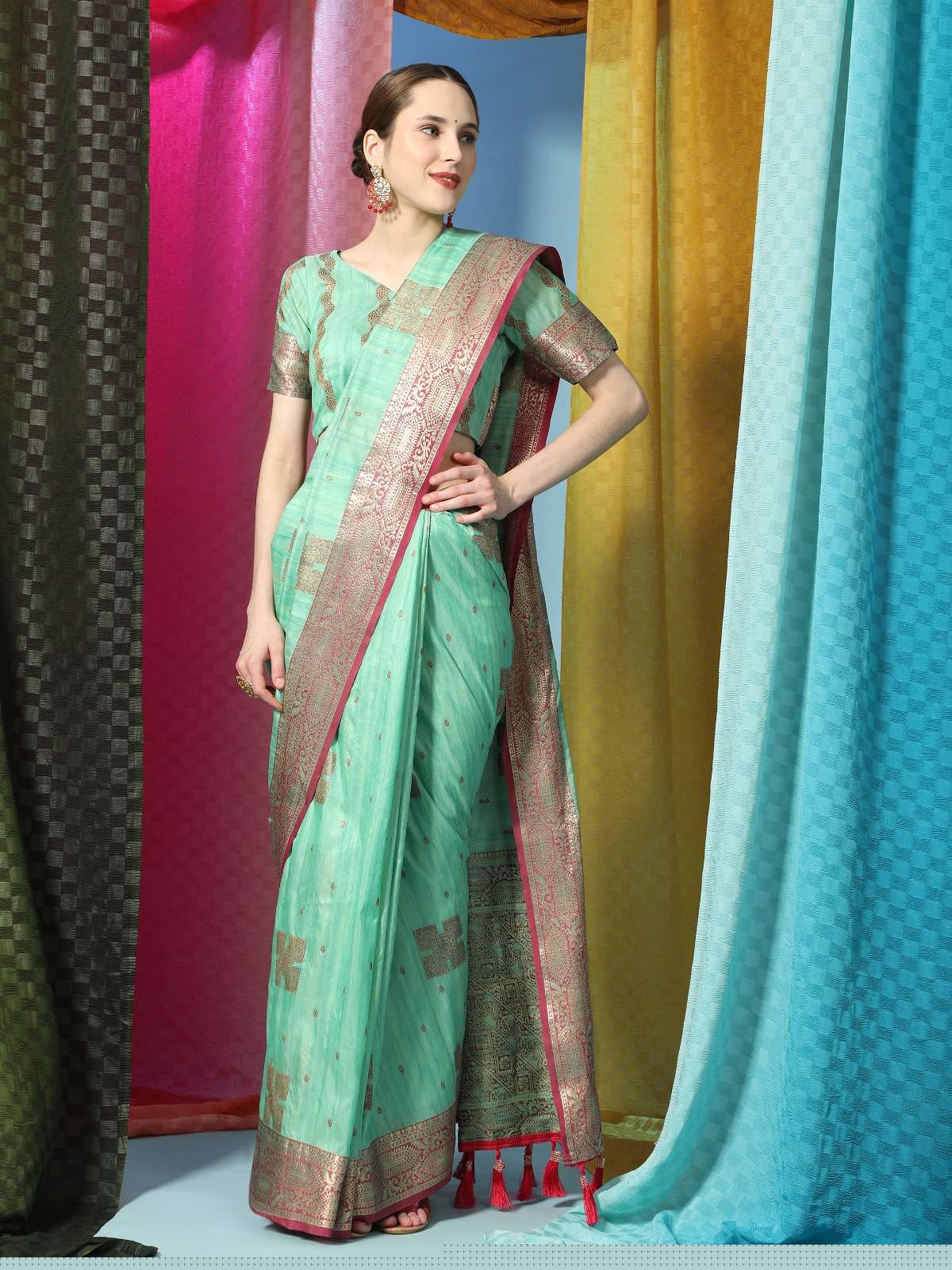 AMRUTA SILK BY ASLIWHOLESALE DESIGNER SOFT SILK ZARI WEAVING SAREES
