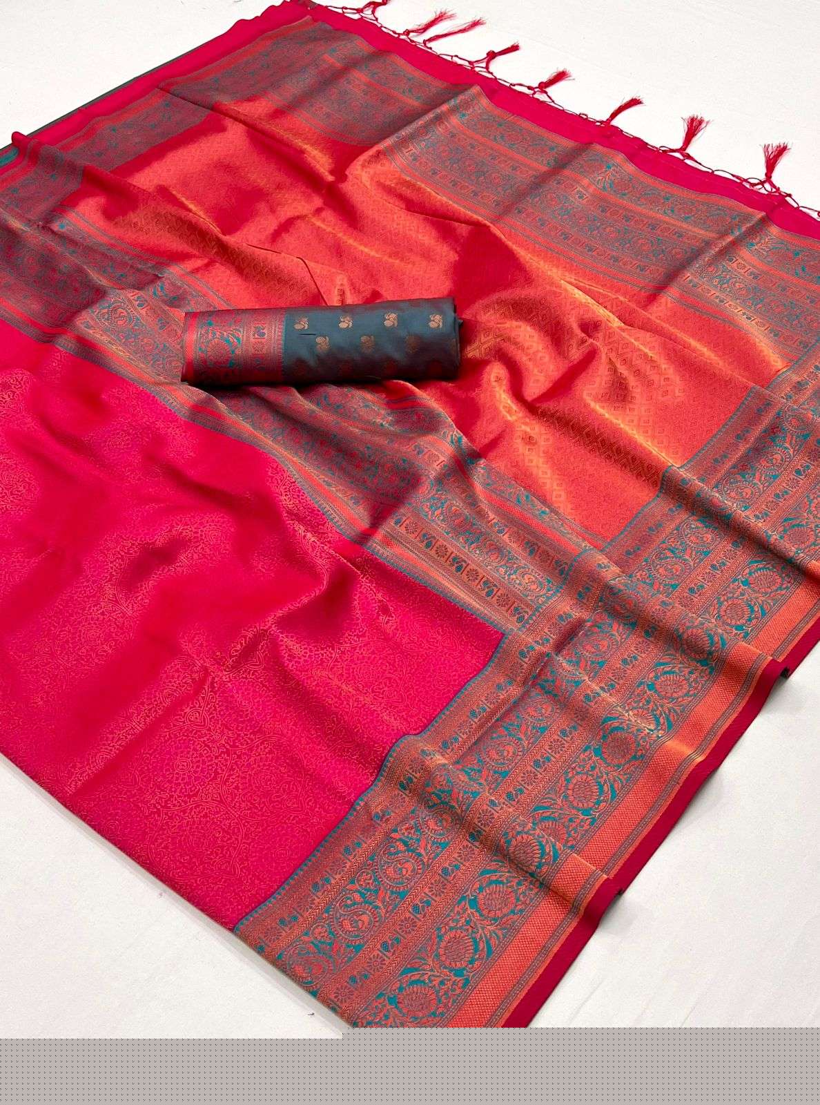 CHAAP VOL-01 BY ASLIWHOLESALE DESIGNER CHAP HANDLOOM SILK SAREES