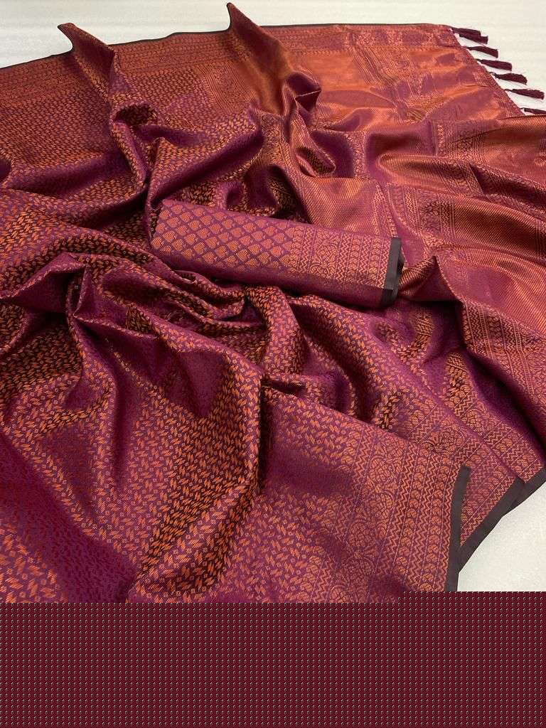CHARVI VOL-01 BY ASLIWHOLESALE DESIGNER KANJIVARAM SILK SAREES