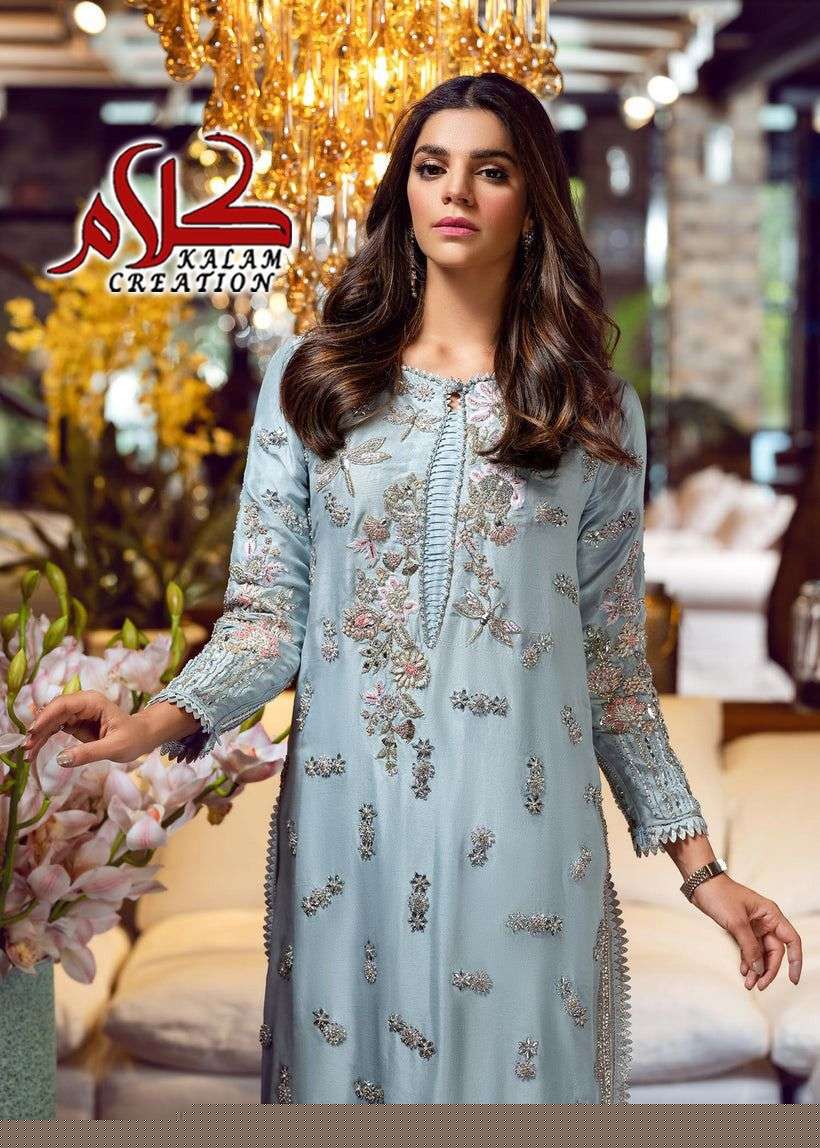 K-1121 HIT DESIGN BY ASLIWHOLESALE GEORGETTE EMBROIDERY PAKISTANI DRESSES