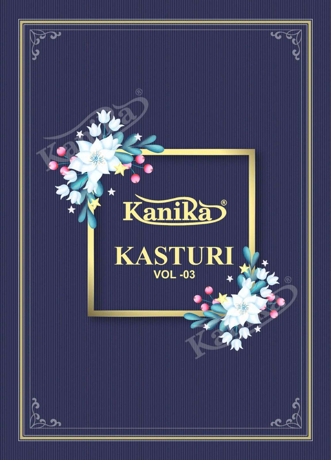 KASTURI VOL-03 BY KANIKA 3001 TO 3012 SERIES COTTON PRINT PATIYALA DRESSES