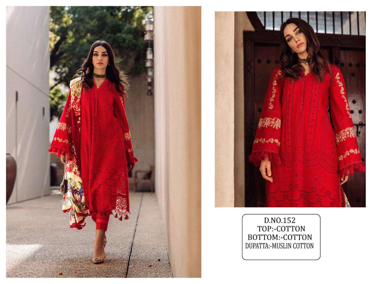 KF-152 COLORS BY ASLIWHOLESALE 152 TO 150-G SERIES DESIGNER COTTON DRESSES