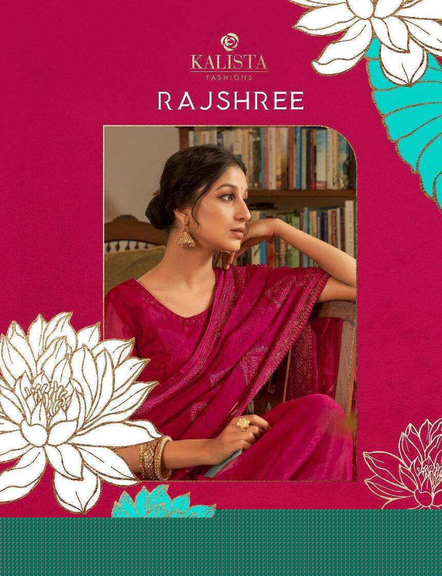 RAJSHREE BY KALISTA FASHION 9001 TO 9006 SERIES DESIGNER FANCY SAREES