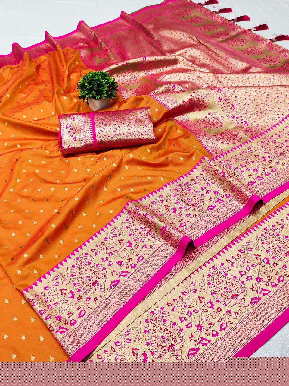 SUKANYA SILK BY ASLIWHOLESALE DESIGNER SOFT SILK ZARI WEAVING SAREES