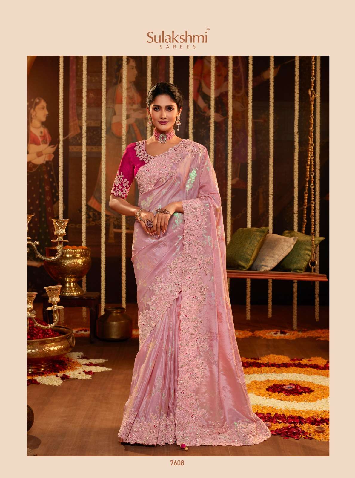 SUVARNA COLOURS BY SULAKSHMI DESIGNER GEORGETTE VISCOSE SAREES