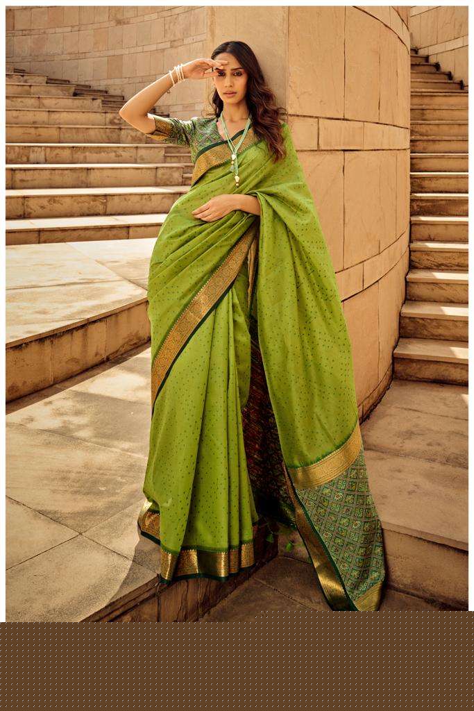 NARCHY SILK BY ASLIWHOLESALE DESIGNER FANCY HANDLOOM SILK SAREES