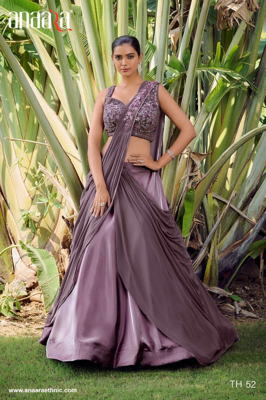 CROP TOP BY TATHASTU 52 TO 58 SERIES DESIGER FANCY SILK LEHENGAS