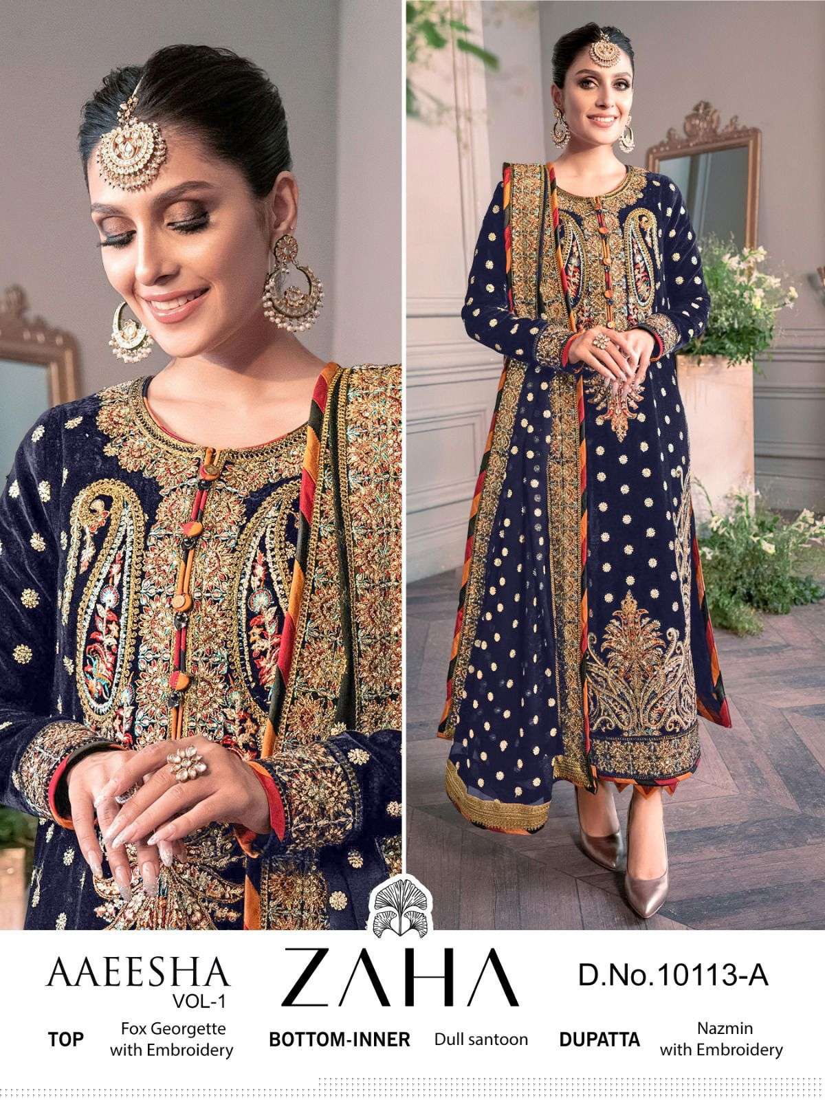 PAKISTANI HIT COLLECTION BY ASLIWHOLESALE EMBROIDERY PAKISTANI DRESSES