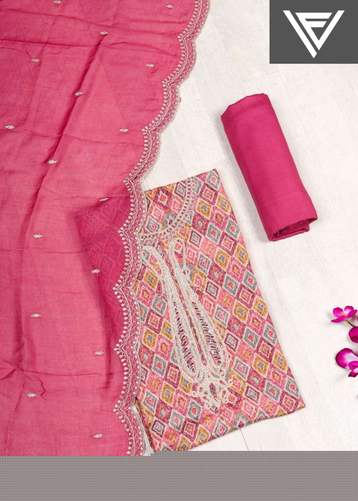 VIJAY FASHION 167 SERIES BY ASLIWHOLESALE DESIGNER MUSLIN PRINT DRESSES