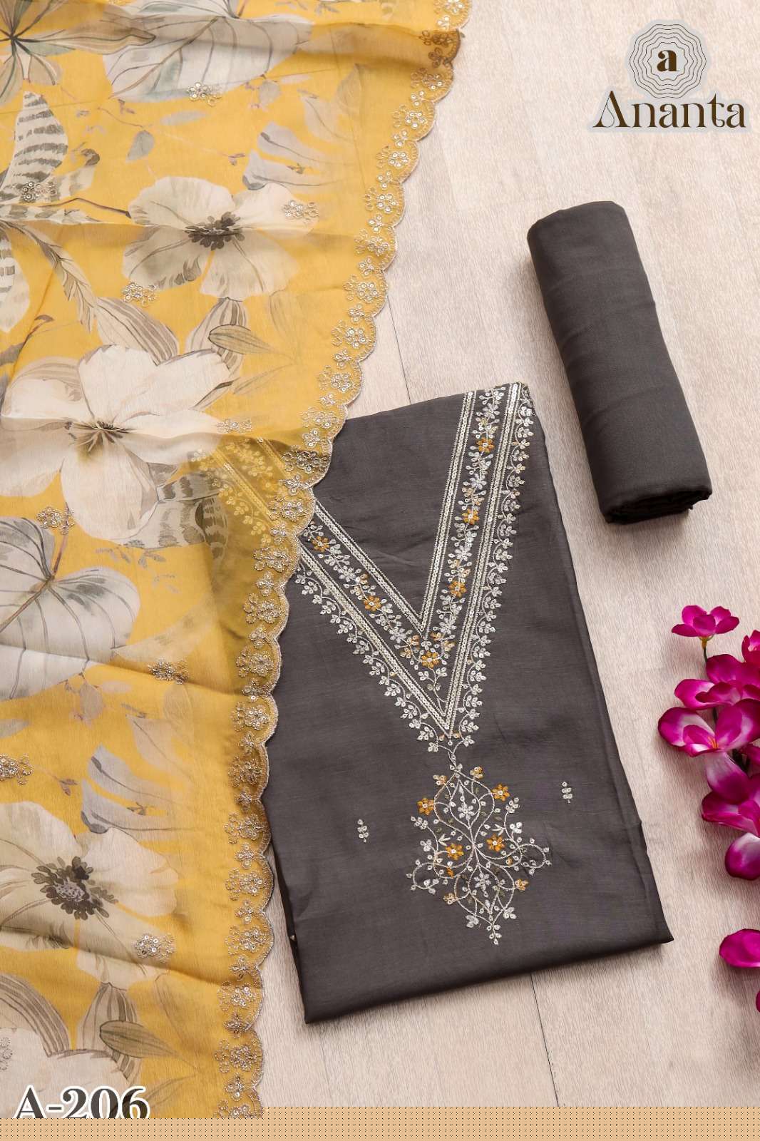 ANANTA 206 SERIES BY ASLIWHOLESALE DESIGNER MUSLIN PRINT DRESSES