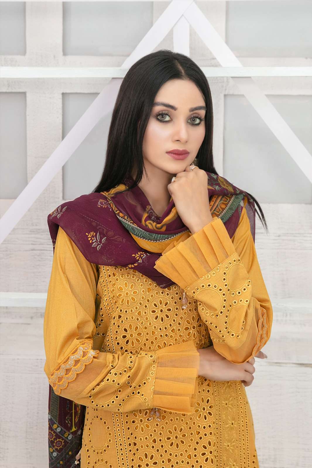 HT 110 SERIES BY ASLIWHOLESALE HEAVY COTTON EMBROIDERY PAKISTANI DRESSES