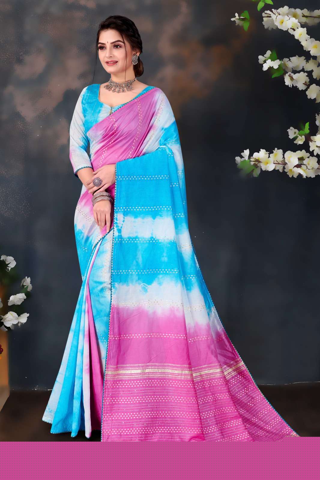 VISCOS VOL-2 BY ASLIWHOLESALE FANCY SOFT NYLON VISCOSE PRINTED SAREE