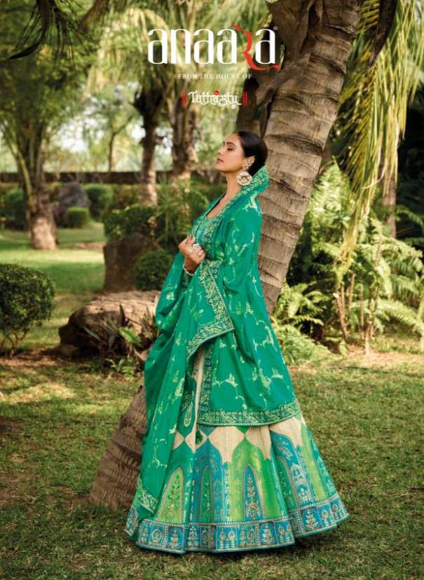 ANAARA 6800 SERIES BY TATHASTU 6801 TO 6810 SERIES DESIGNER SILK BRIDAL LEHENGA