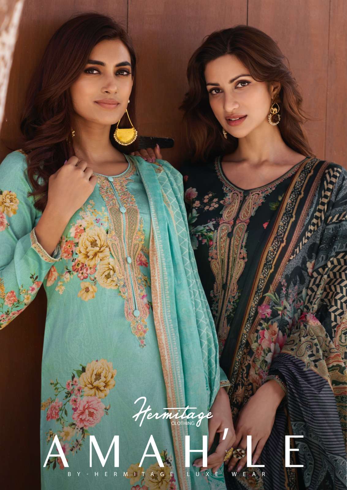 AMAHLE BY HERMITAGE CLOTHING 5001 TO 5006 HEAVY VISCOSE COTTON PRINTED DRESSES