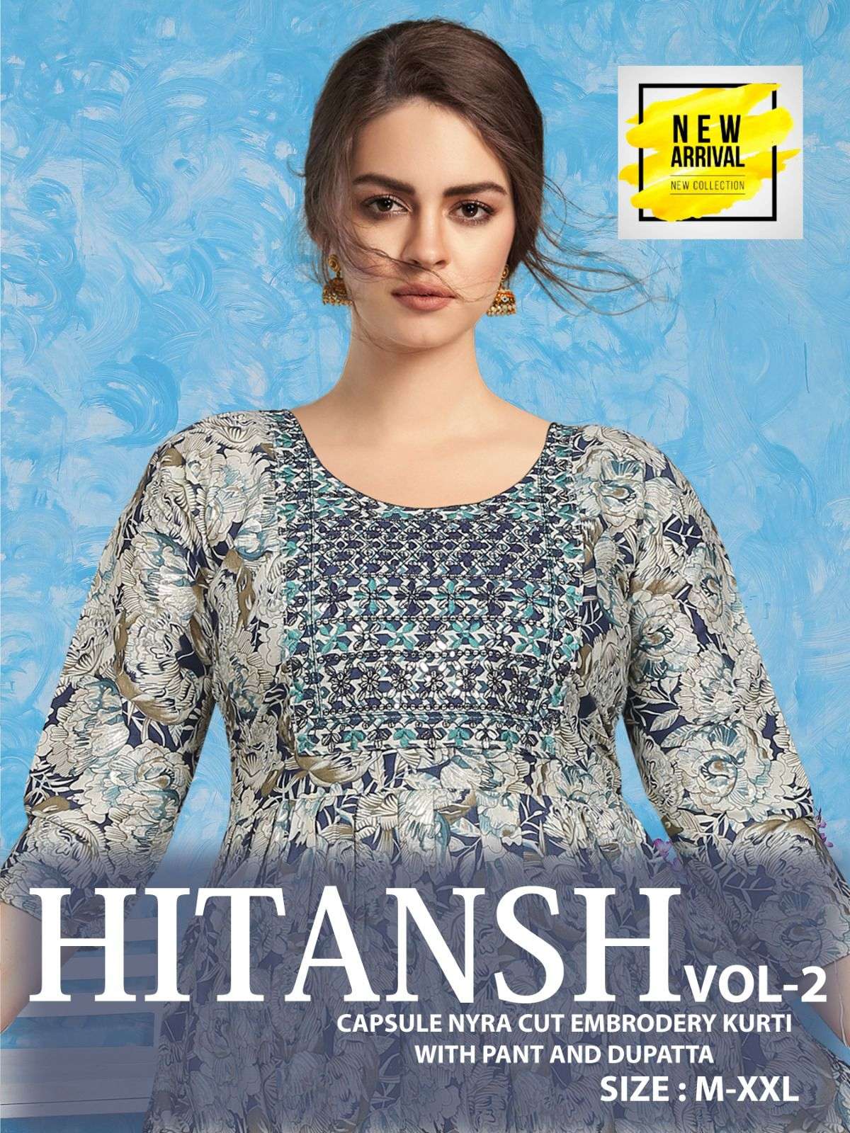 HITANSH VOL-02 BY ASLIWHOLESALE DESIGNER FACNY CAPSULE PRINT DRESSES
