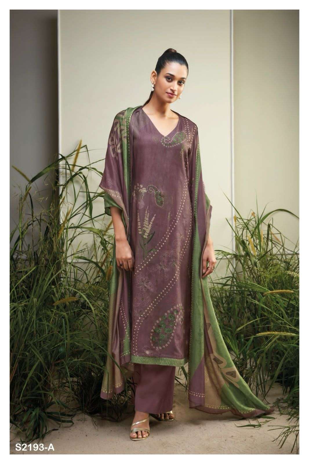 ROSALINE 2193 BY GANGA FASHIONS HEAVY PREMIUM COTTON SILK DRESSES