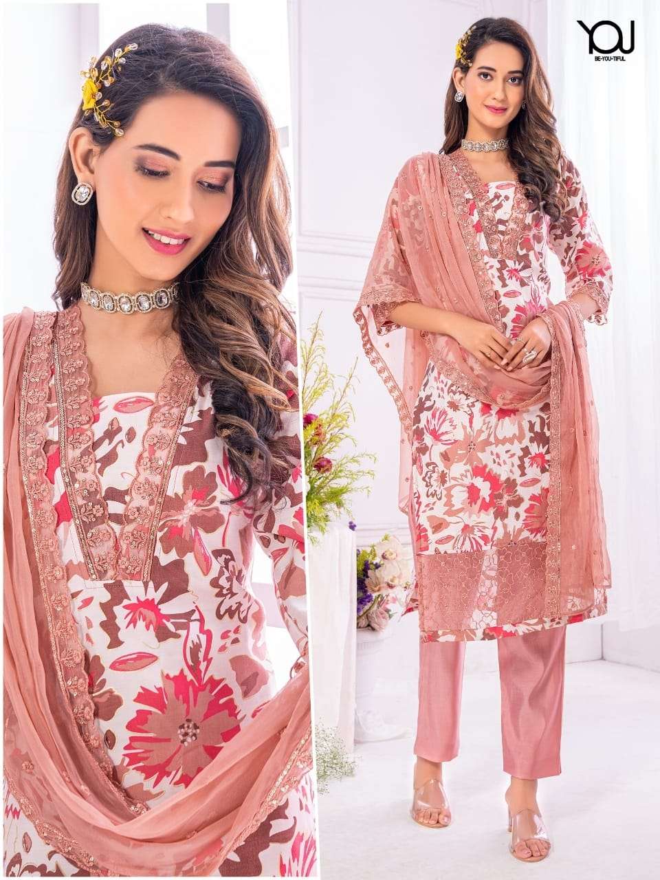 VINTAGE BY YOU DESIGNER FACNY FABRIC CONCEPT PRINTED STITCHED DRESSES