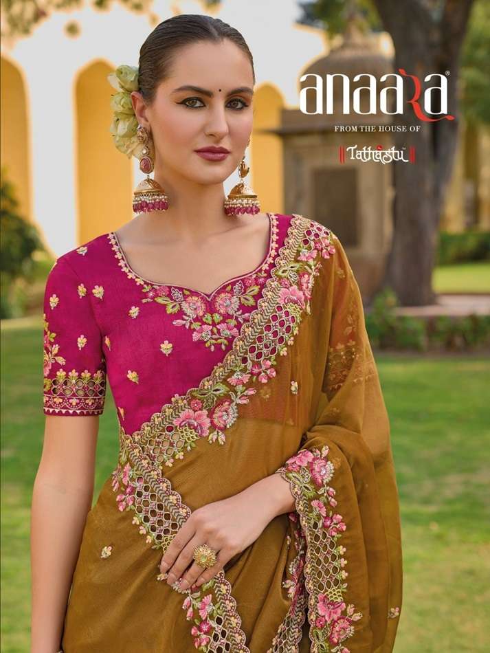 ANAARA 6900 SERIES BY TATHASTU 6901 TO 6910 SERIES DESIGNER SILK BRIDAL SAREES