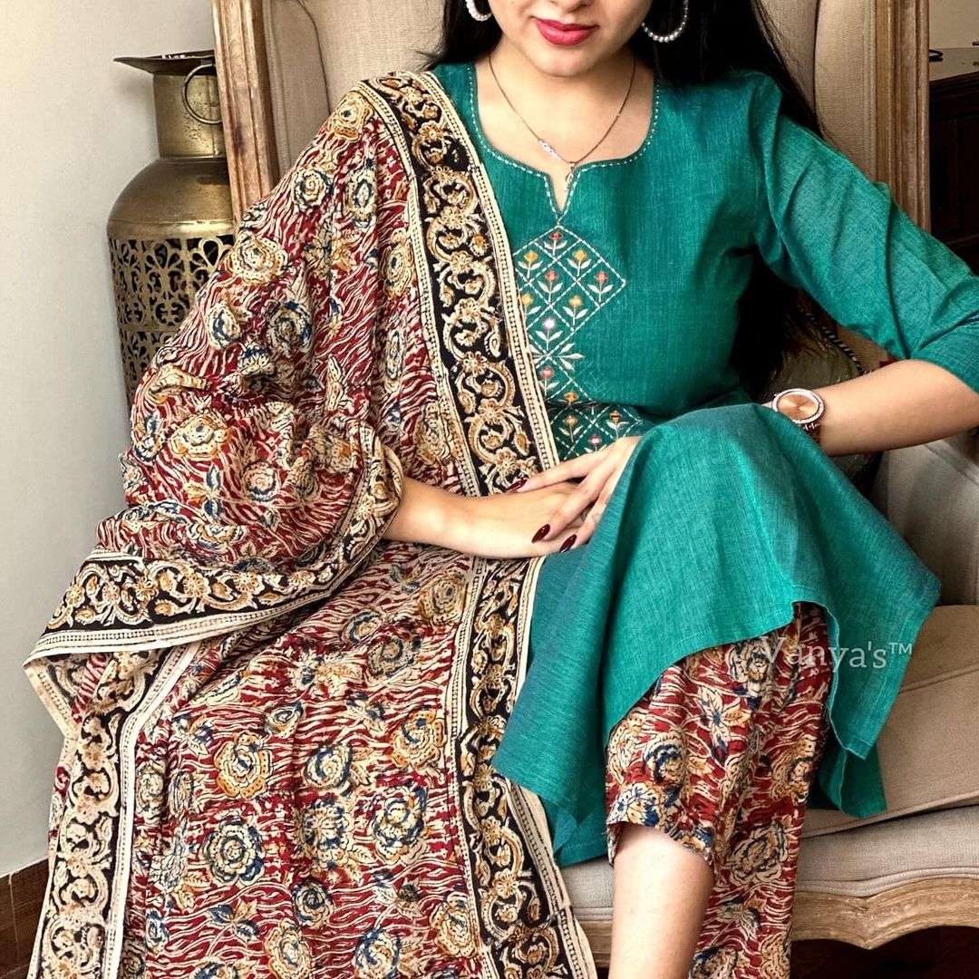 HIMANSHI VOL-48 BY ASLIWHOLESALE DESIGNER FACNY COTTON PRINT DRESS