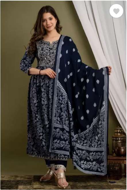 NIMITA VOL-26 BY ASLIWHOLESALE DESIGNER FACNY PURE COTTON PRINTED DRESSES