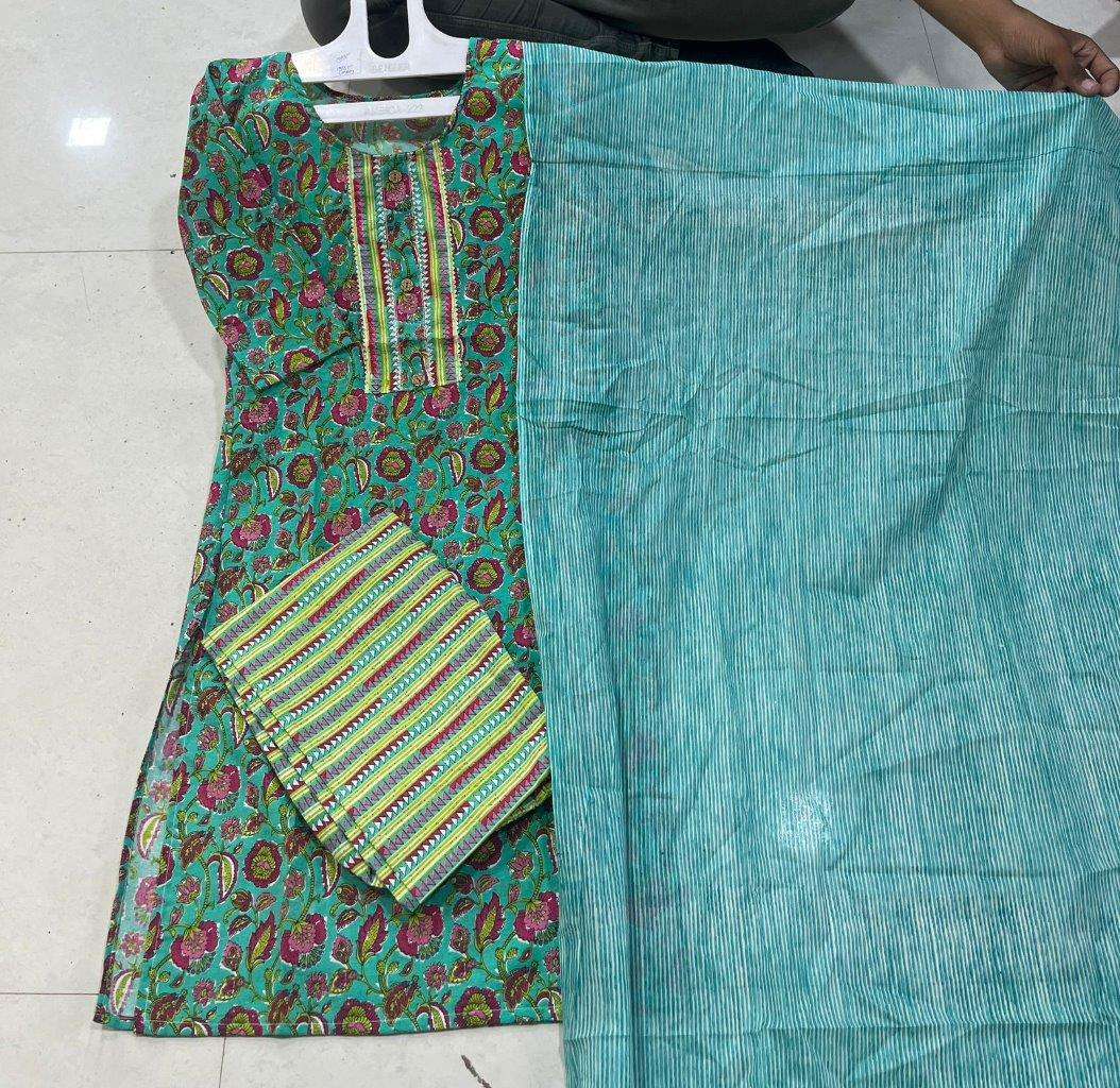 MONICA VOL-09 BY ASLIWHOLESALE DESIGNER FACNY COTTON PRINT DRESSES
