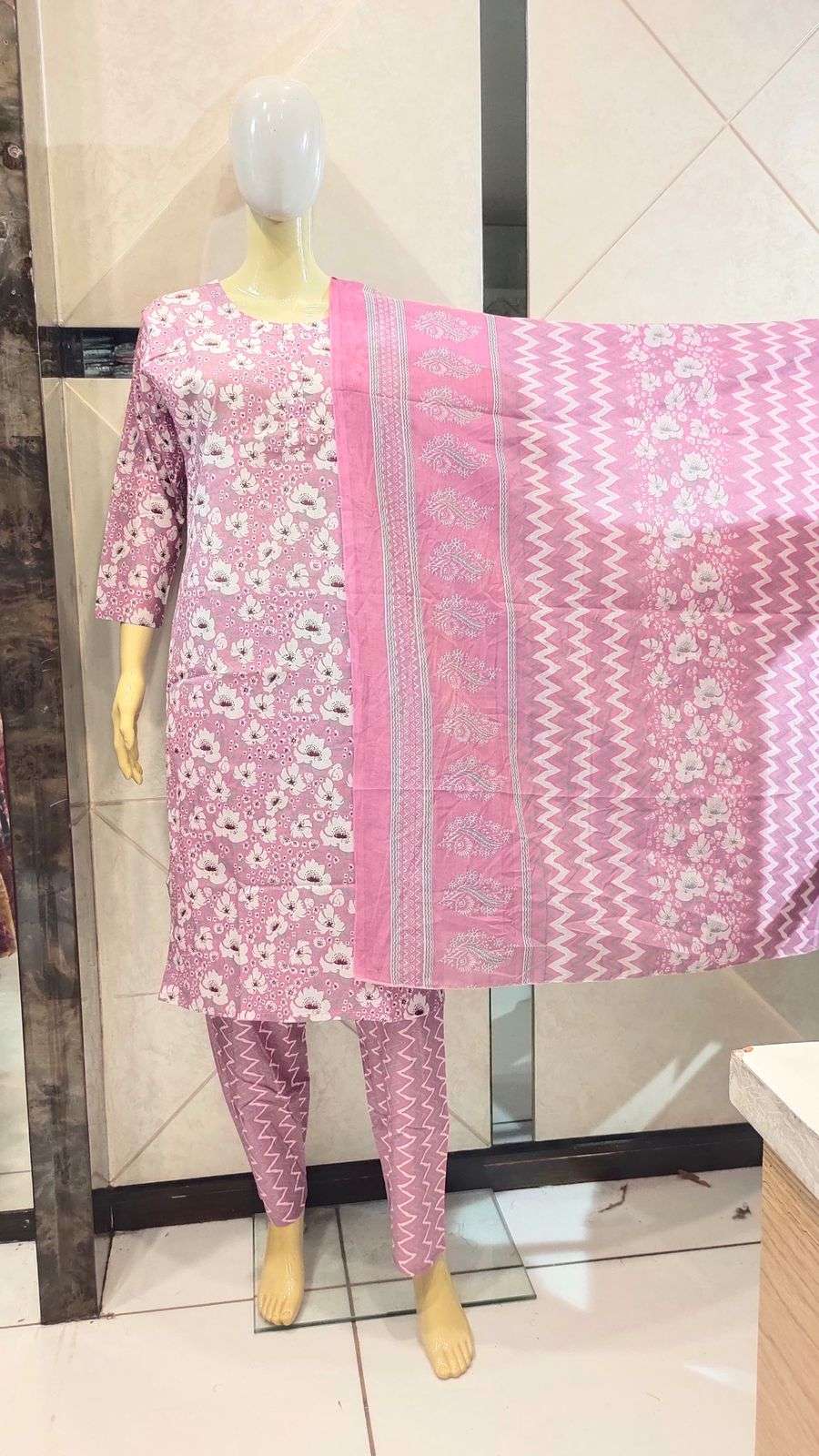 MONICA VOL-10 BY ASLIWHOLESALE DESIGNER FACNY COTTON PRINT DRESSES