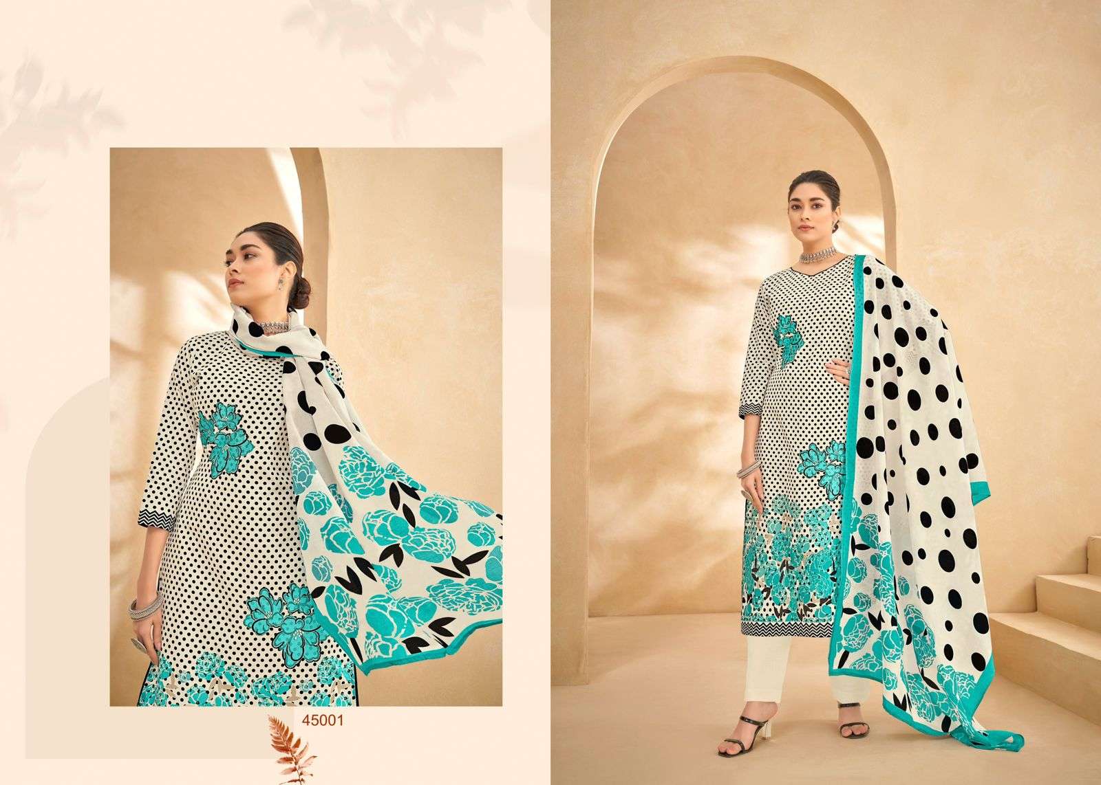 VP NUSRAT BY ASLIWHOLESALE DESIGNER FACNY LAWN COTTON PRINT DRESSES