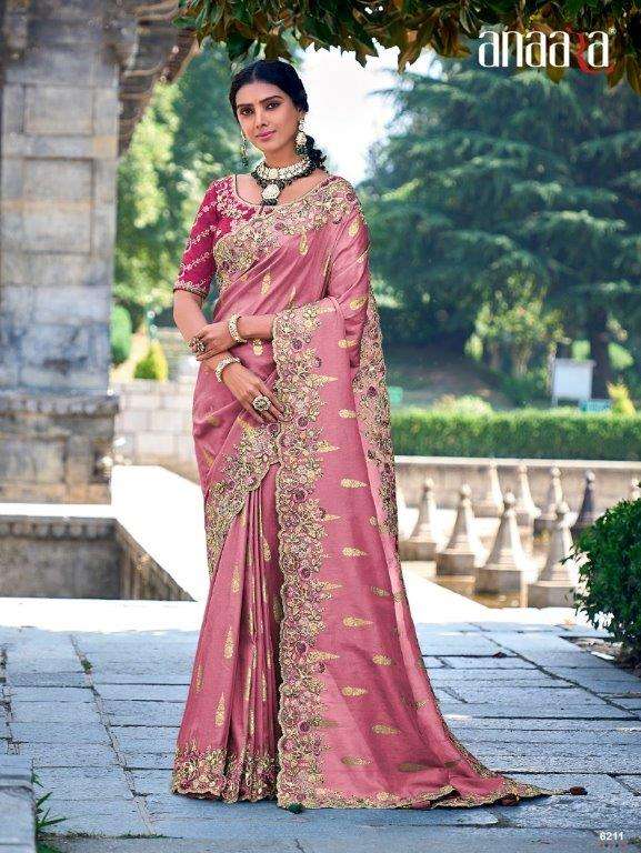 ANAARA 6210 SERIES BY TATHASTU 6211 TO 6216 SERIES DESIGNER HEAVY SILK SAREES