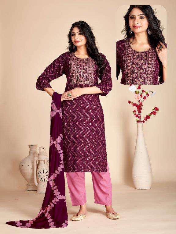 KRITI BY ASLIWHOLESALE 1001 TO 1007 SERIES DESIGNER FACNY RAYON PRINT DRESSES