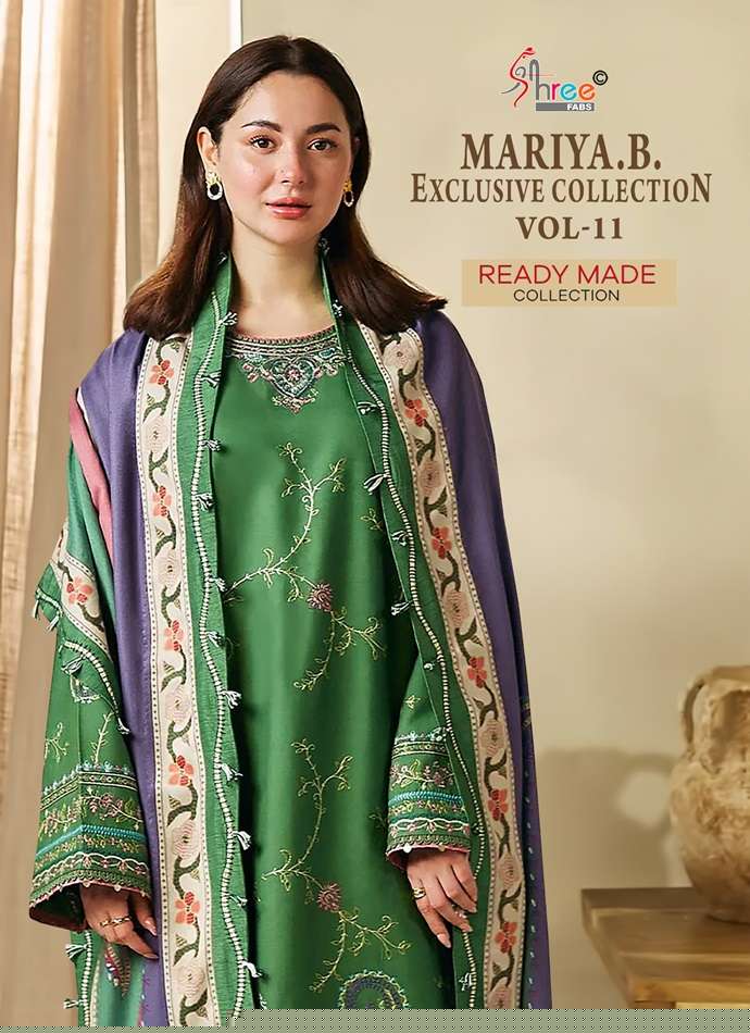 MARIYA.B. EXCLUSIVE COLLECTION VOL-11 RM BY SHREE FABS RAYON COTTON PAKISTANI DRESSES