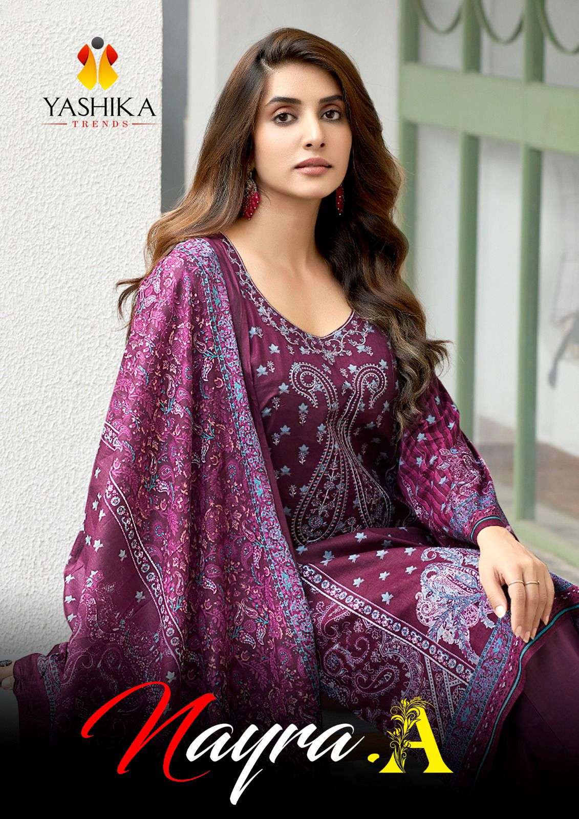 NAYRA.A BY YASHIKA TRENDS 1001 TO 1008 SERIES PURE HEAVY COTTON DRESSES