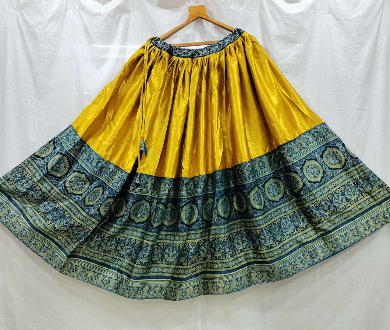 NIMITA VOL-67 BY ASLIWHOLESALE DESIGNER GAJI SILK PRINTED SKIRTS