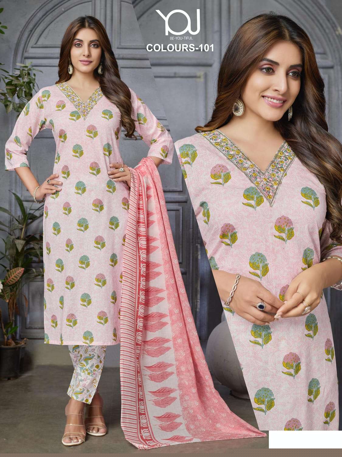 NIMITA VOL-69 BY ASLIWHOLESALE DESIGNER FACNY PURE COTTON PRINTED DRESSES