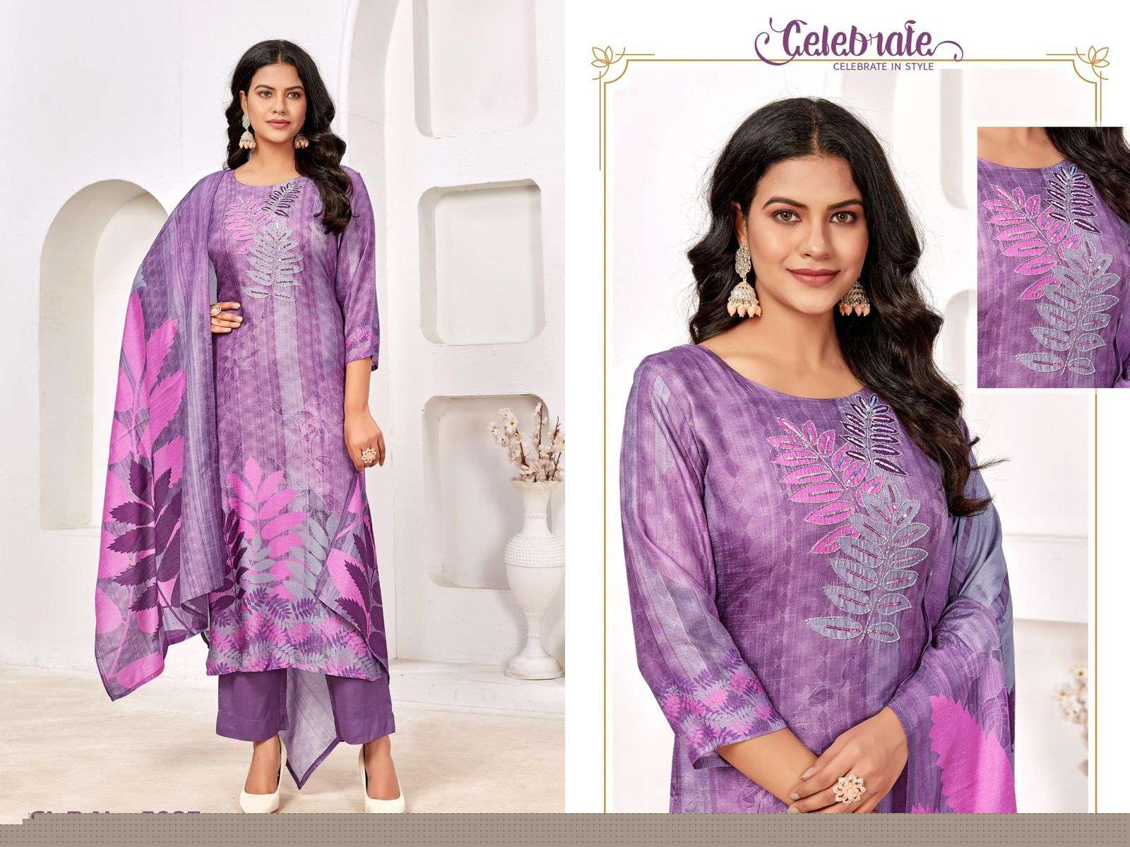 5087 TO 5090 BY ASLIWHOLESALE DESIGNER SOFT FANCY VISCOSE PRINTED DRESSES