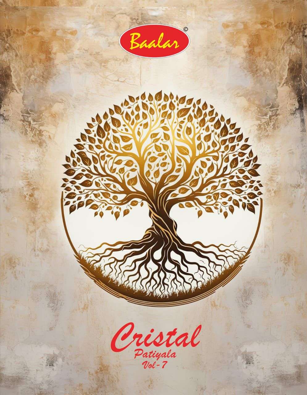 CRISTAL PATIYALA VOL-07 BY BAALAR 7002 TO 7016 SERIES COTTON PRINT DRESSES