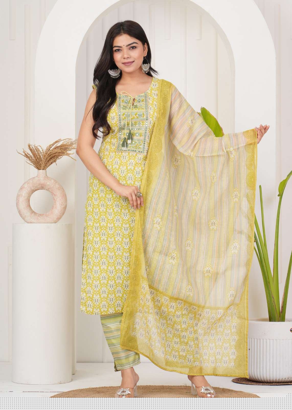 NIMITA VOL-122 BY ASLIWHOLESALE DESIGNER FACNY PURE COTTON PRINTED DRESSES