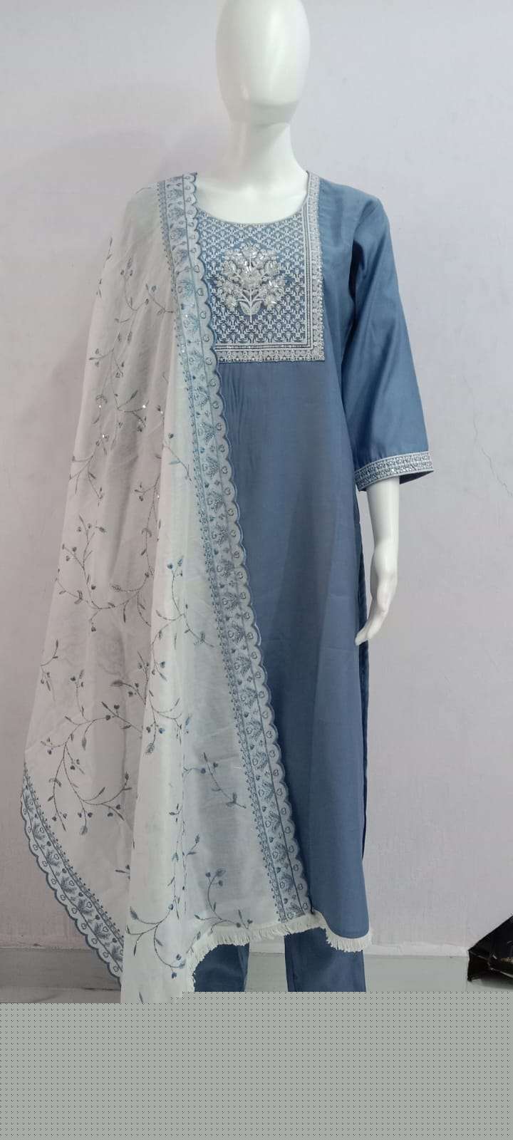 NIMITA VOL-81 BY ASLIWHOLESALE DESIGNER FACNY PURE ROMAN SILK DRESSES
