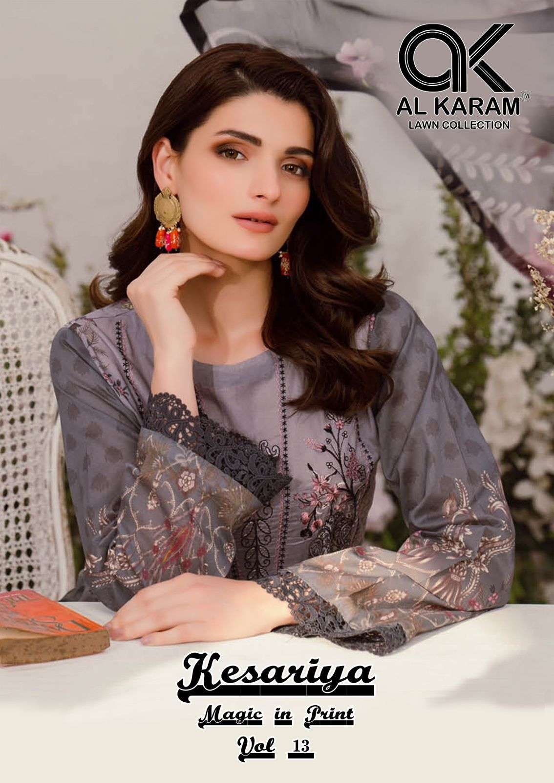 KESARIYA VOL-13 RM BY AL KARAM 13001 TO 13006 SERIES COTTON PRINTED DRESSES