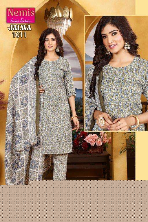 NEMIS JALWA BY ASLIWHOLESALE DESIGNER FACNY CAPSULE RAYON PRINT DRESSES
