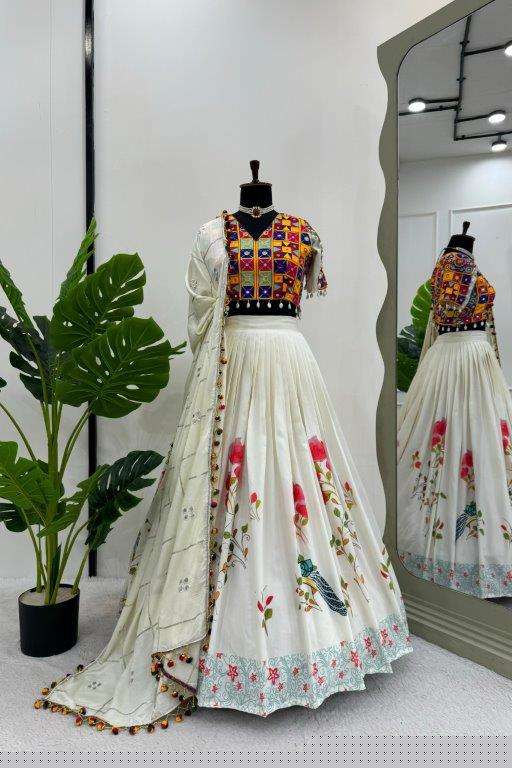 QRC-287 COLOR BY ASLIWHOLESALE DESIGNER FANCY RAYON LEHENGAS
