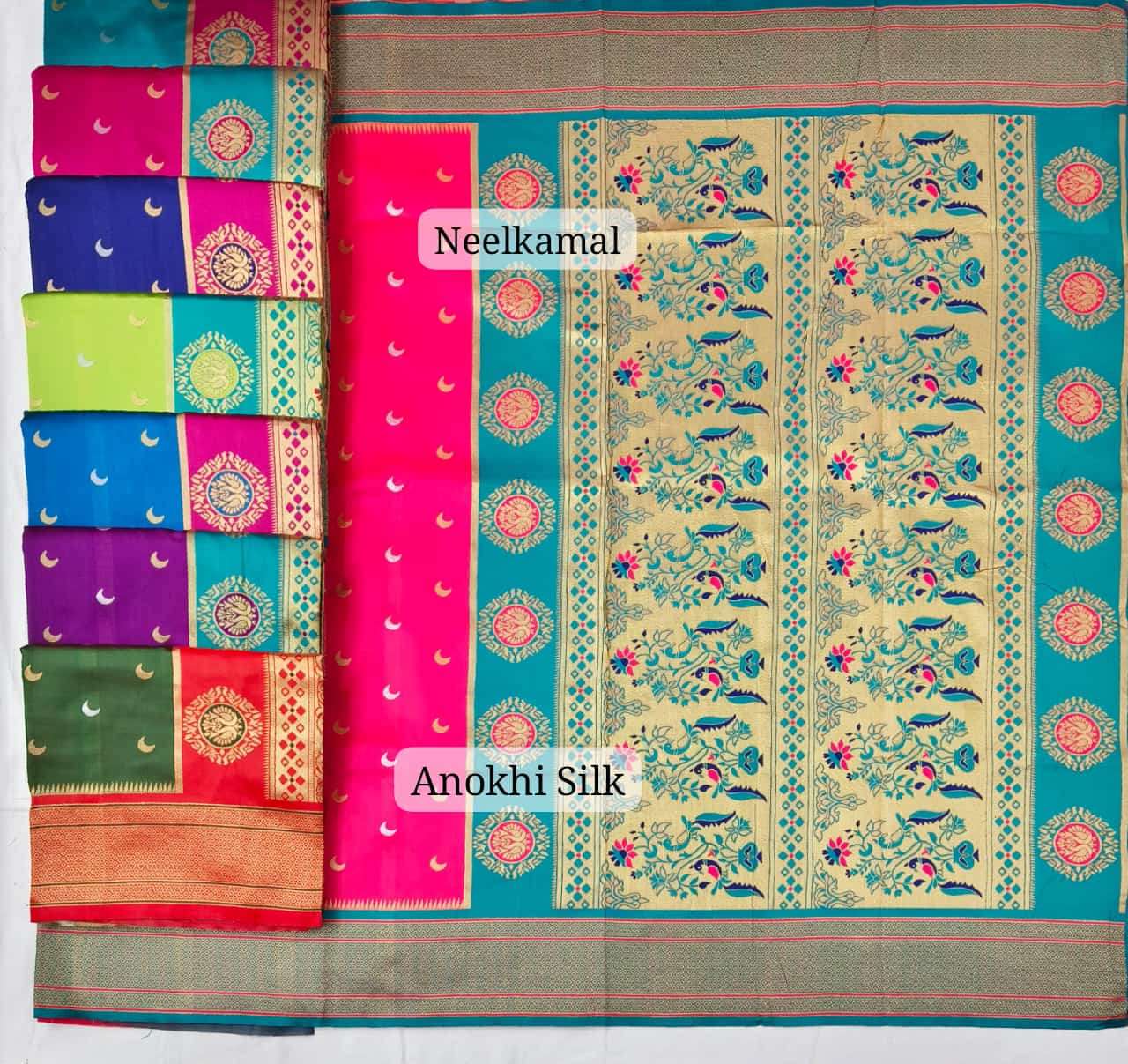 ANOKHI SILK BY NEELKAMAL SAREES INDIAN LATEST DESIGNER EXCLUSIVE SILK SAREES