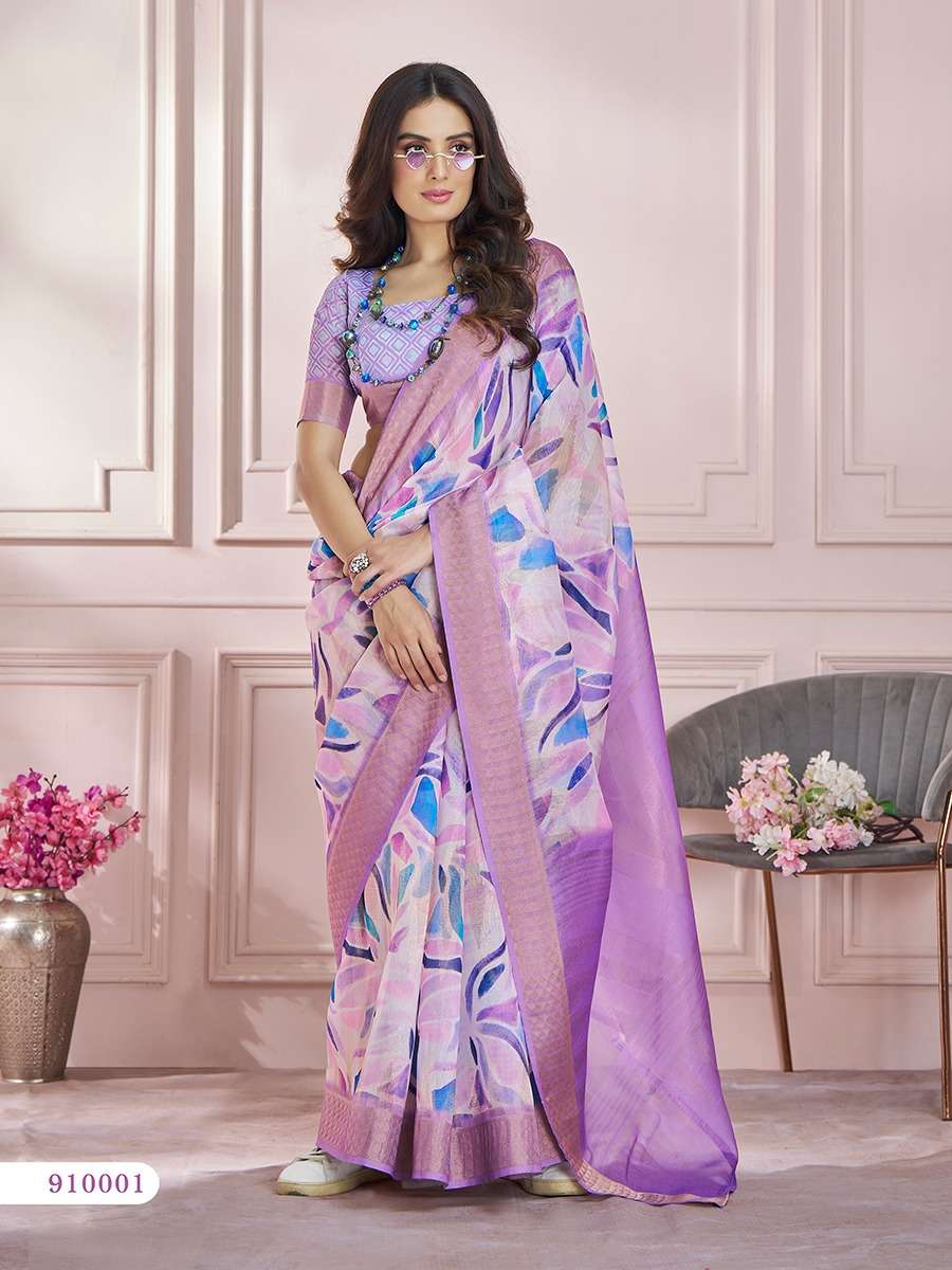 BLISS STYLE BY RAJPATH 910001 TO 910006 SERIES SOFT MODAL SILK PRINTED SAREES