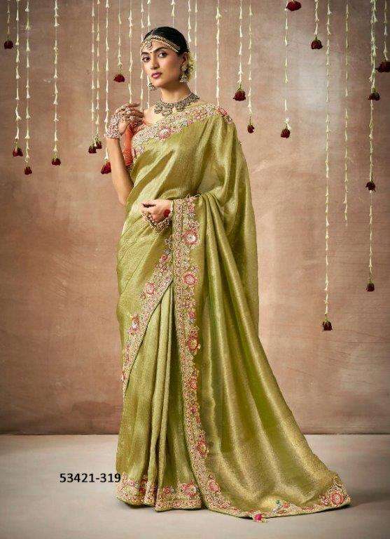 DULHAN BY KIMORA DESIGNER LATEST FANCY SILK WEAVING SAREES