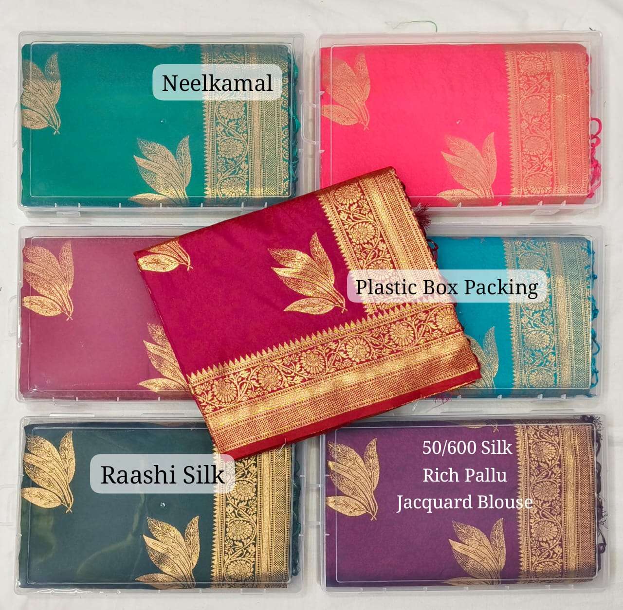 RAASHI SILK BY NEELKAMAL SAREES INDIAN LATEST DESIGNER EXCLUSIVE SILK SAREES