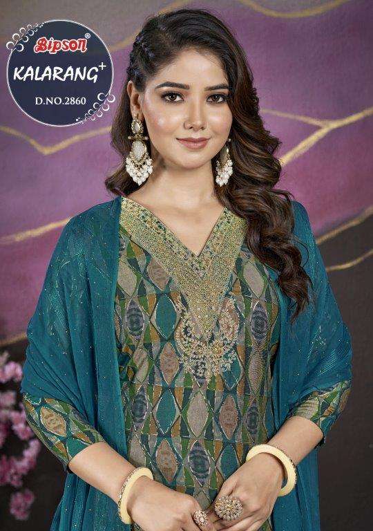 KALARANG 2860 BY BIPSON PRINTS FANCY PURE VISCOSE MUSLIN PRINT DRESSES