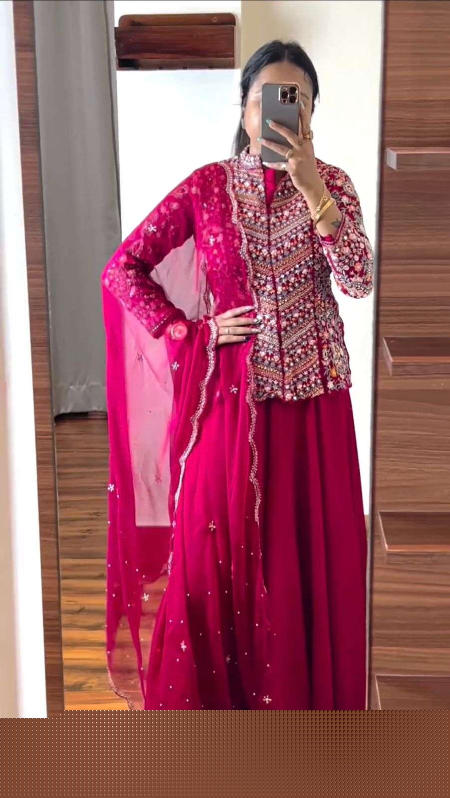QRC-185 COLOR BY ASLIWHOLESALE DESIGNER FANCY FAUX GEORGETTE DRESSES
