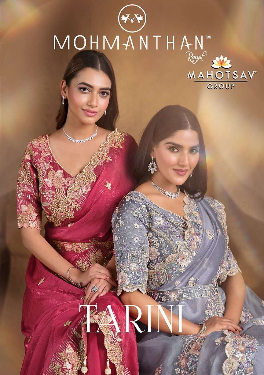 TARINI BY MAHOTSAV DESIGNER FANCY SATIN SILK PRINTED PREMIUM SAREES