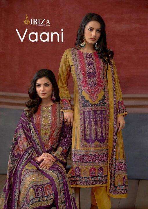 VAANI BY IBIZA 10975 TO 10978 SERIES DESIGNER PURE VISCOSE PASHMINA PRINT DRESSES